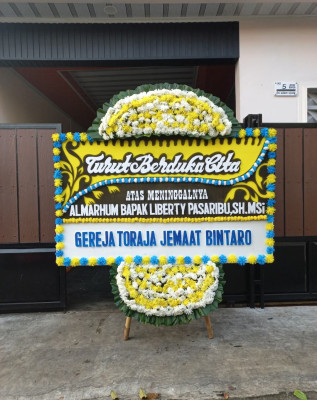 Papan Bunga Duka di Jatimulya